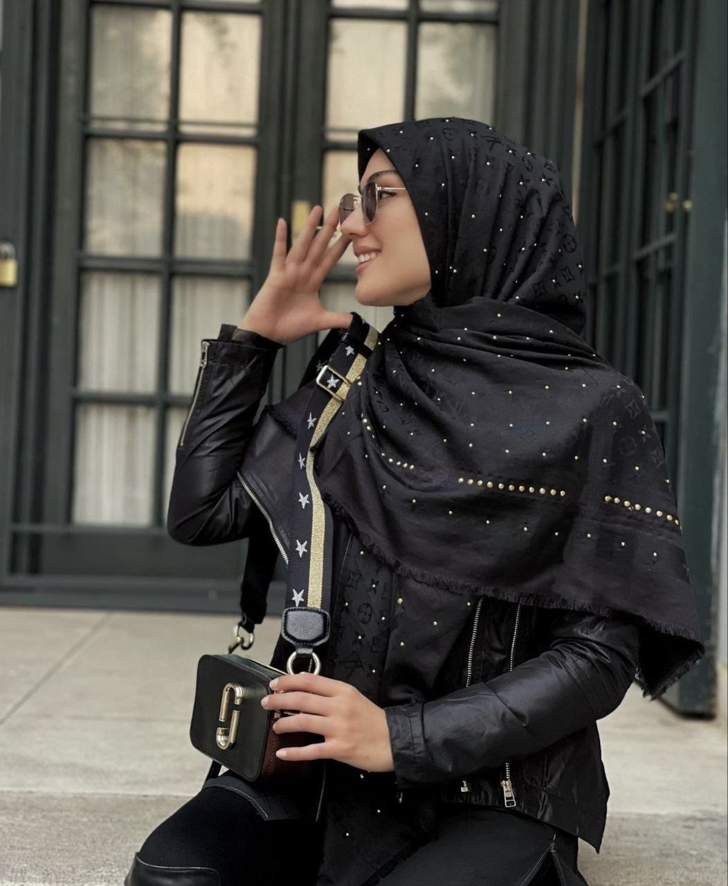 روسری پانچ دار شینا