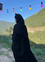 شال کویتی نگین نقره ای - Image 4