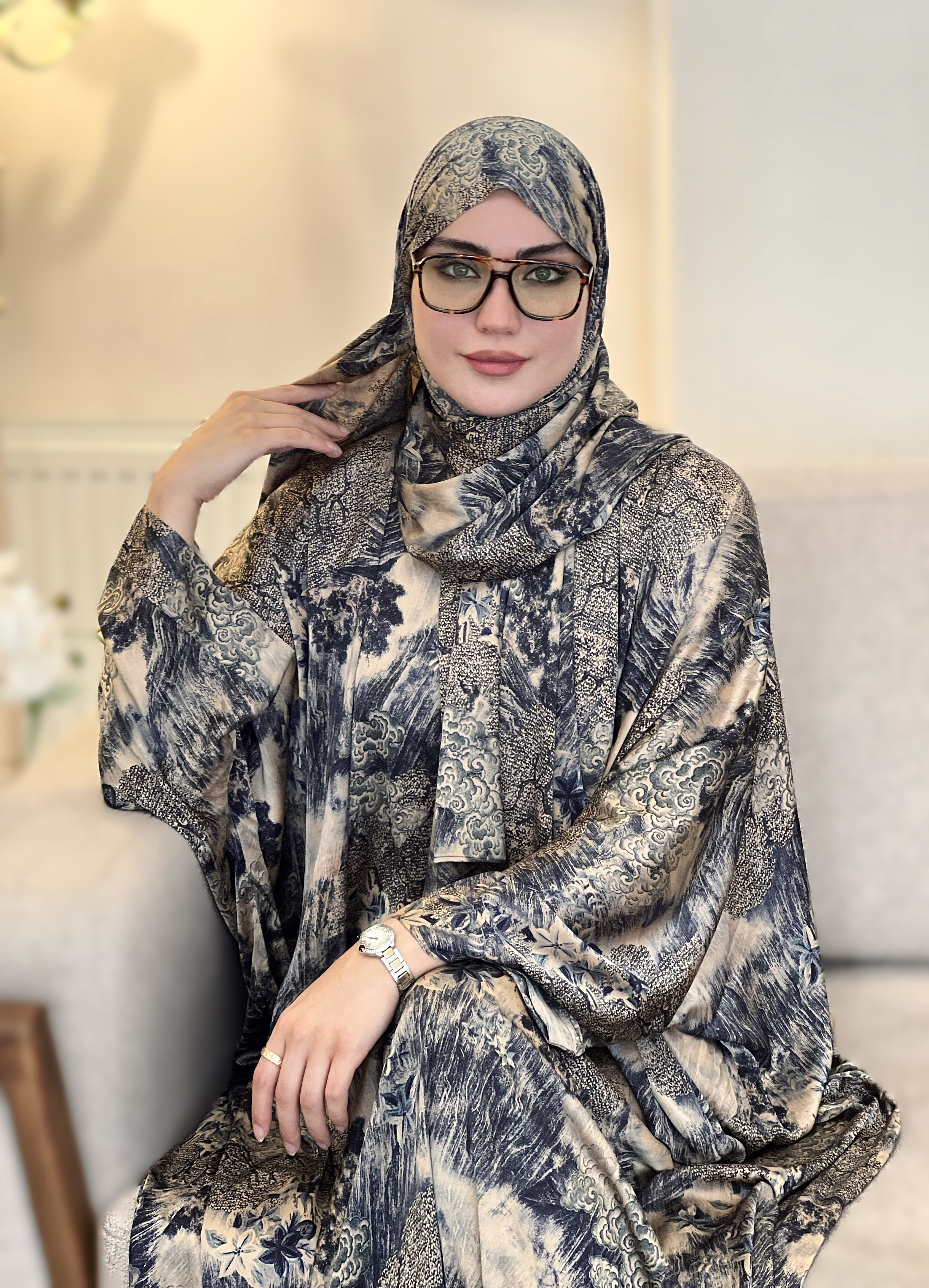 پیش فروش ست عبا و شال میزبان لوکس ماری 🌻